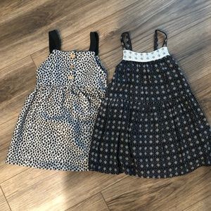 Black and white summer dresses Zara and Crazy 8